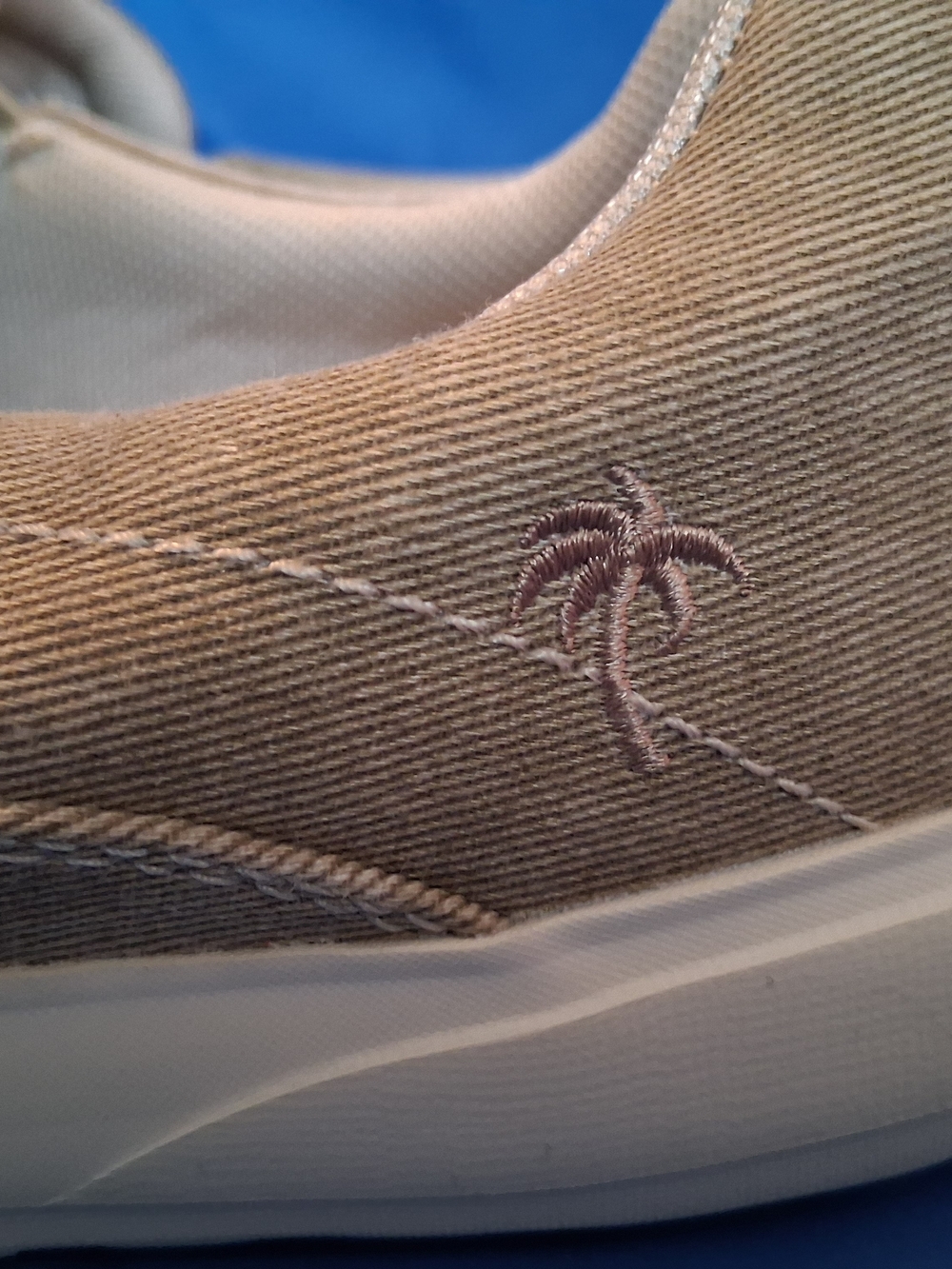 Margaritaville Men's Tan Canvas Slip-On Casual Shoes Round Toe US 9 - Picture 5 of 6